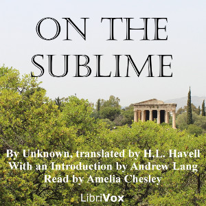 On the Sublime - Unknown - Free Audio Books Online Audiobooks in English