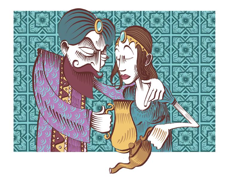 The Blind Beggar of Baghdad - 1001 nights - Free Audio Books Online Audiobooks in English