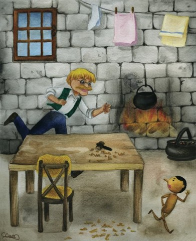 Pinocchio Chapter 3: The first pranks - Pinocchio - Free Audio Books Online Audiobooks in English