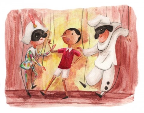 Pinocchio, Chapter 10: The Puppet Theatre - Pinocchio - Free Audio Books Online Audiobooks in English