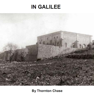 In Galilee - Thornton CHASE - Free Audio Books Online Audiobooks in English