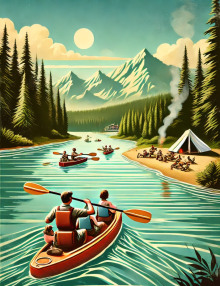 На байдарке - Феликс Квадригин - современные аудиокниги попаданцы мр3 слушать на лучшем сайте booksaudio-online.com