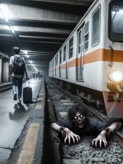 Ужас под платформой - Bunny Munro - современные аудиокниги попаданцы мр3 слушать на лучшем сайте booksaudio-online.com