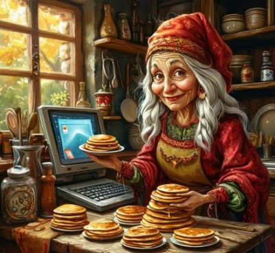 Блины Бабы Яги - Наталья Вем - современные аудиокниги попаданцы мр3 слушать на лучшем сайте booksaudio-online.com