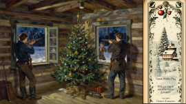 Рождество в охотничьем домике - Томас Майн Рид - современные аудиокниги попаданцы мр3 слушать на лучшем сайте booksaudio-online.com