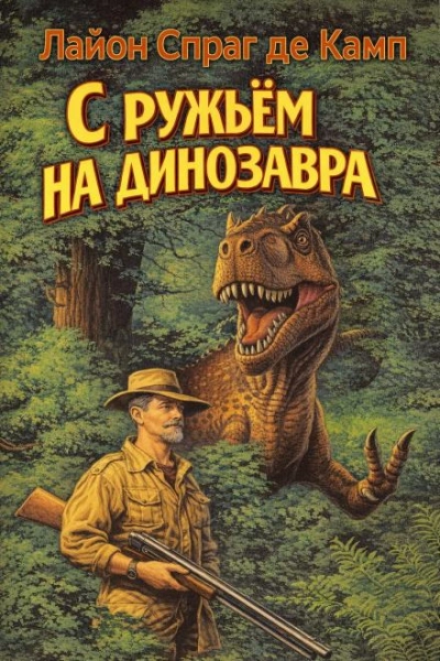 С ружьём на динозавра - Лайон Спрэг де Камп - современные аудиокниги попаданцы мр3 слушать на лучшем сайте booksaudio-online.com