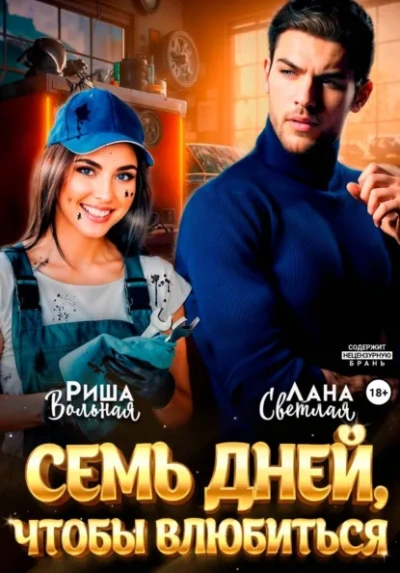 7 дней, чтобы влюбиться - Лана Светлая, Риша Вольная - современные аудиокниги попаданцы мр3 слушать на лучшем сайте booksaudio-online.com