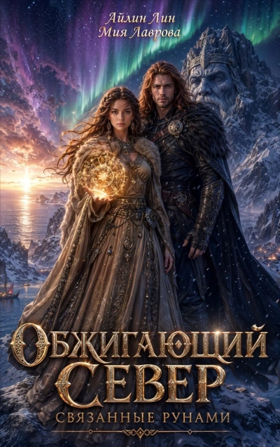 Обжигающий Север. Связанные рунами - Айлин Лин, Мия Лаврова - современные аудиокниги попаданцы мр3 слушать на лучшем сайте booksaudio-online.com