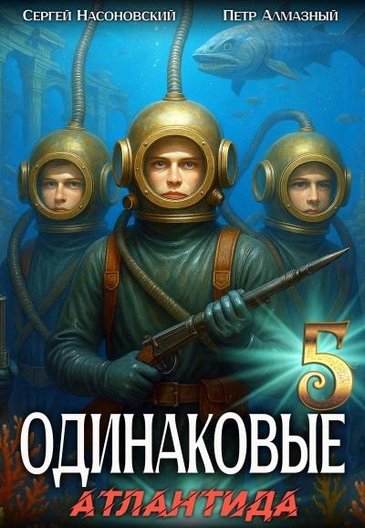 Одинаковые. Том 5. Атлантида - Пётр Алмазный, Сергей Насоновский - современные аудиокниги попаданцы мр3 слушать на лучшем сайте booksaudio-online.com