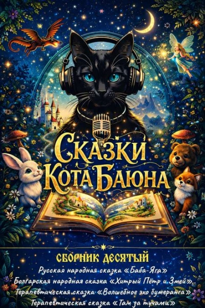 Сказки Кота Баюна. Сборник десятый - современные аудиокниги попаданцы мр3 слушать на лучшем сайте booksaudio-online.com