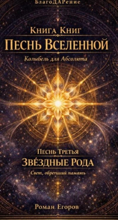 Песнь вселенной. Песнь третья. Звёздные рода. Свет, обретший память - Егоров Роман - современные аудиокниги попаданцы мр3 слушать на лучшем сайте booksaudio-online.com