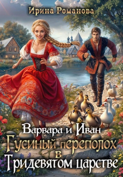 Варвара и Иван. Гусиный переполох в Тридевятом царстве - Романова Ирина - современные аудиокниги попаданцы мр3 слушать на лучшем сайте booksaudio-online.com