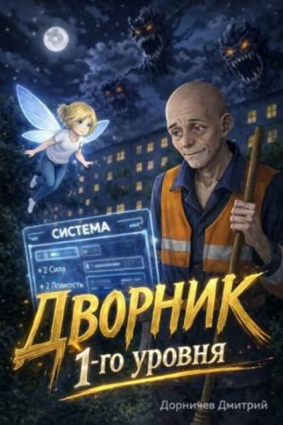 Дворник 1-го уровня. Том 1 - Дмитрий Дорничев - современные аудиокниги попаданцы мр3 слушать на лучшем сайте booksaudio-online.com