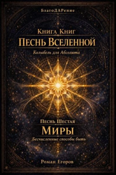 Песнь вселенной. Песнь шестая. Миры - Егоров Роман - современные аудиокниги попаданцы мр3 слушать на лучшем сайте booksaudio-online.com