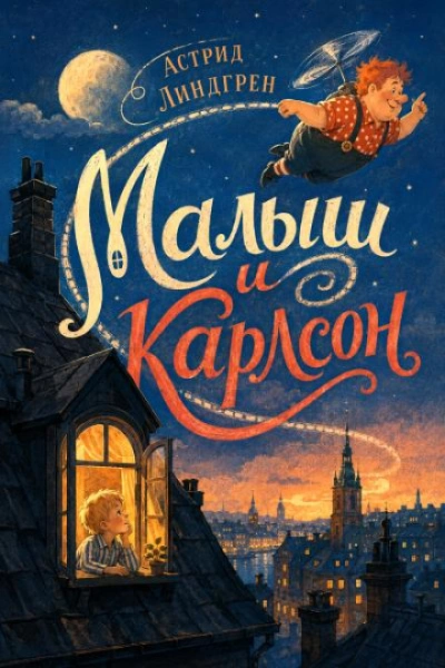 Малыш и Карлсон - Линдгрен Астрид - современные аудиокниги попаданцы мр3 слушать на лучшем сайте booksaudio-online.com