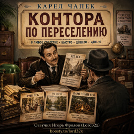 Контора по переселению - Карел Чапек - современные аудиокниги попаданцы мр3 слушать на лучшем сайте booksaudio-online.com