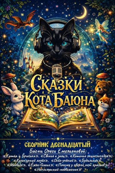 Сказки Кота Баюна. Сборник тринадцатый - Басни - современные аудиокниги попаданцы мр3 слушать на лучшем сайте booksaudio-online.com
