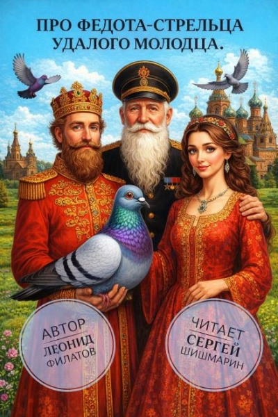 Про Федота-стрельца, удалого молодца - Филатов Леонид - современные аудиокниги попаданцы мр3 слушать на лучшем сайте booksaudio-online.com