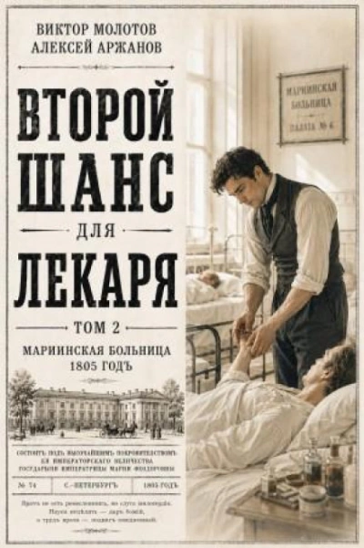 Второй шанс для Лекаря. Том 2 - Молотов Виктор - современные аудиокниги попаданцы мр3 слушать на лучшем сайте booksaudio-online.com
