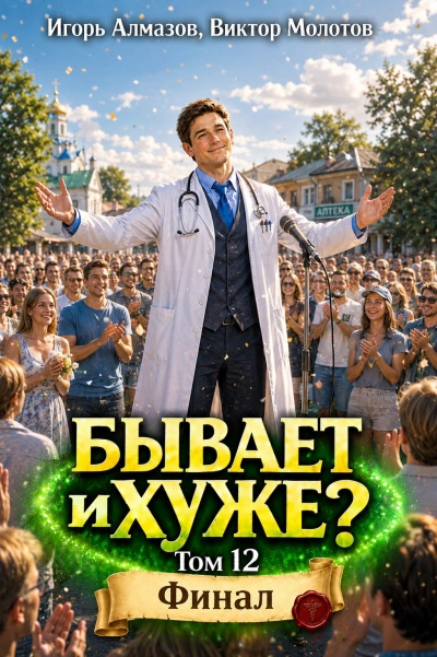 Бывает и хуже? Том 12 - Молотов Виктор - современные аудиокниги попаданцы мр3 слушать на лучшем сайте booksaudio-online.com
